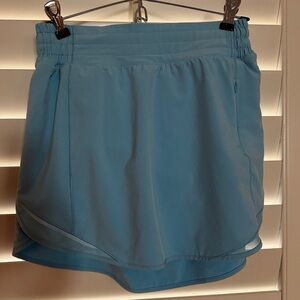 Lululemon Blue Hotty Hot Skirt